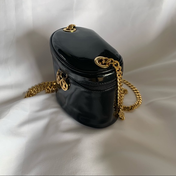 Paloma Picasso Black Patent Mini Purse - Picture 5 of 10